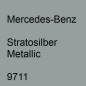 Preview: Mercedes-Benz, Stratosilber Metallic, 9711.